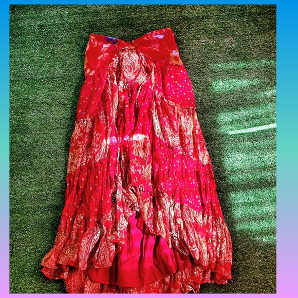 Strapless Hi-Lo Sundress - Picture 9 of 12